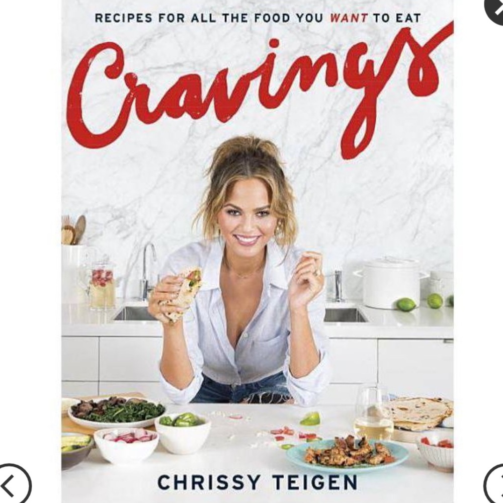 Cravings: Recipes for All the Food You Want to Eat by Chrissy Teigen Hardcover